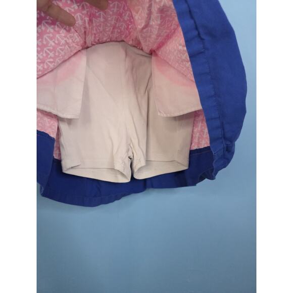 Gymboree Pink And Blue Anchor Skort Size 5 - Picture 2 of 3